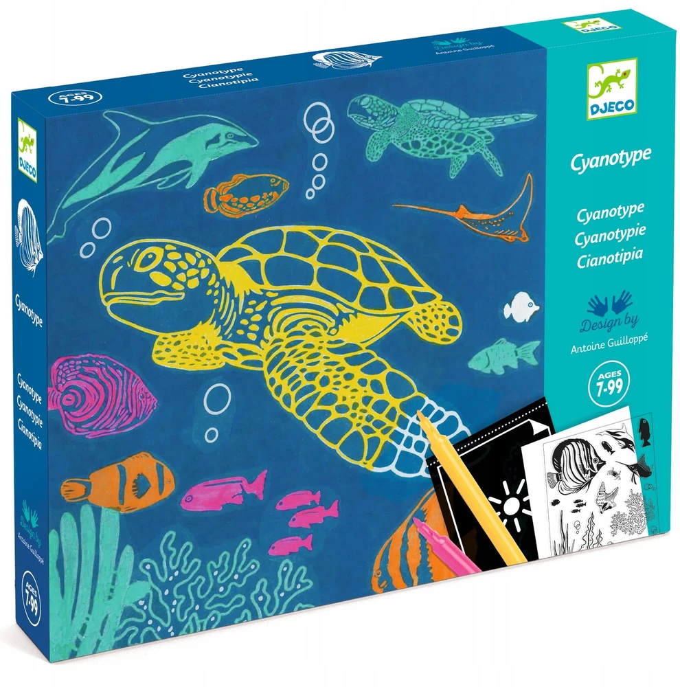 OCEAN Djeco cianotipijos meno rinkinys
