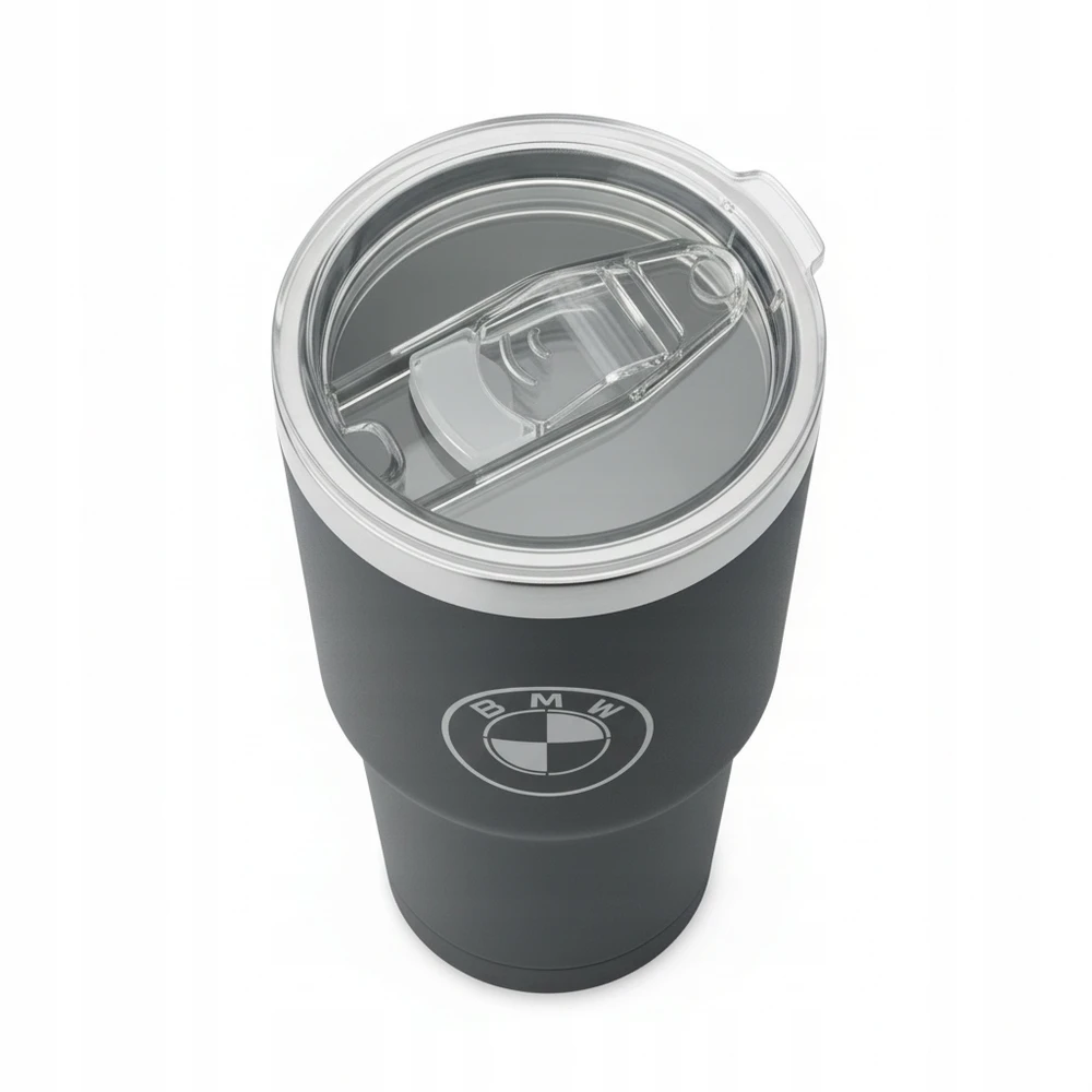 Ocean Dvisienis puodelis 500ml BMW Juodas termo automobiliui