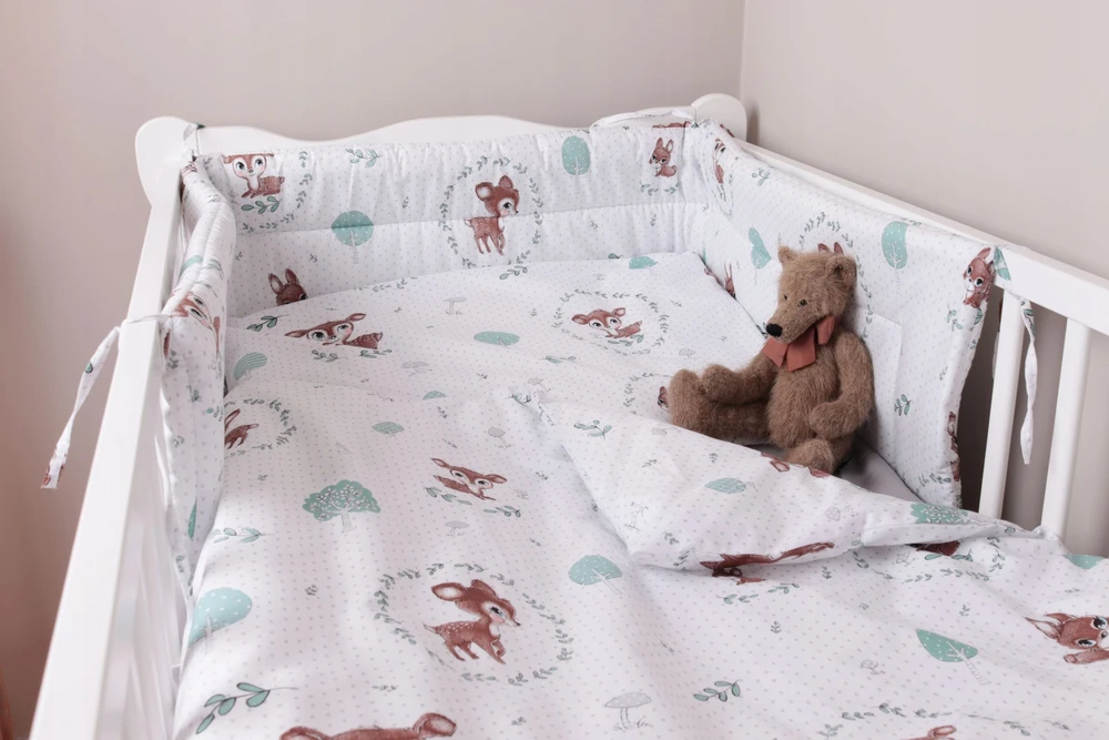 OCHRANIACZ DO ŁÓŻECZKA DWUSTRONNY NA SZCZEBELKI 180x30 cm DUŻY 123BABY