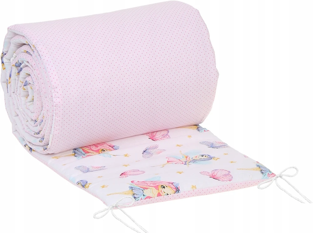 OCHRANIACZ DO ŁÓŻECZKA DWUSTRONNY NA SZCZEBELKI 180x30cm BABYMAM