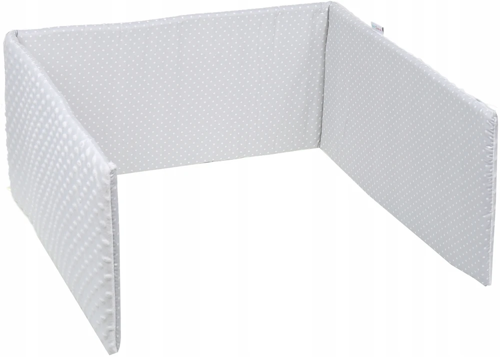 OCHRANIACZ DO ŁÓŻECZKA MINKY 120x60 NA SZCZEBELKI 180x30cm BABYMAM