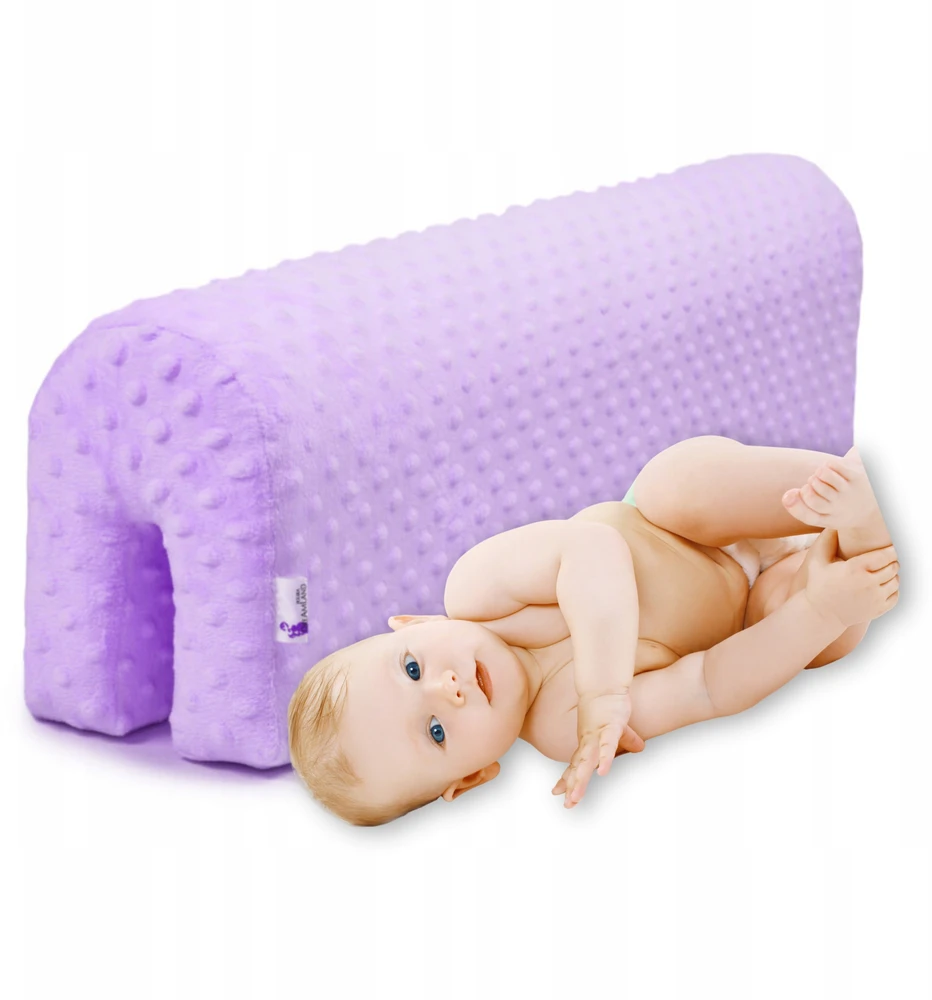 Ochraniacz na barierkę łóżka do łóżeczka piankowy violetinė 50 cm Dreamland