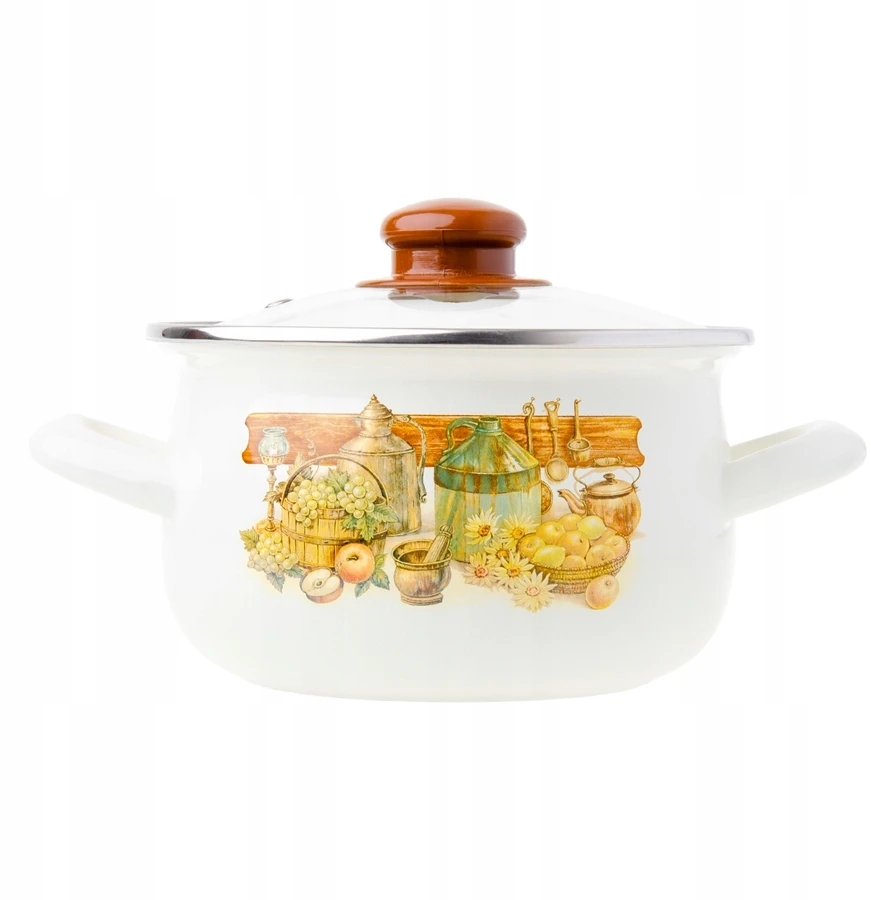 Odelo Lumarko Puodas OD 5016 BARYŁKA 18 CM 2.8 L EMALIA