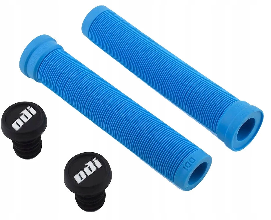 ODI BMX Longneck SLX be flanšų šviesiai mėlynos rankenos160mm šviesiai mėlynos spalvos