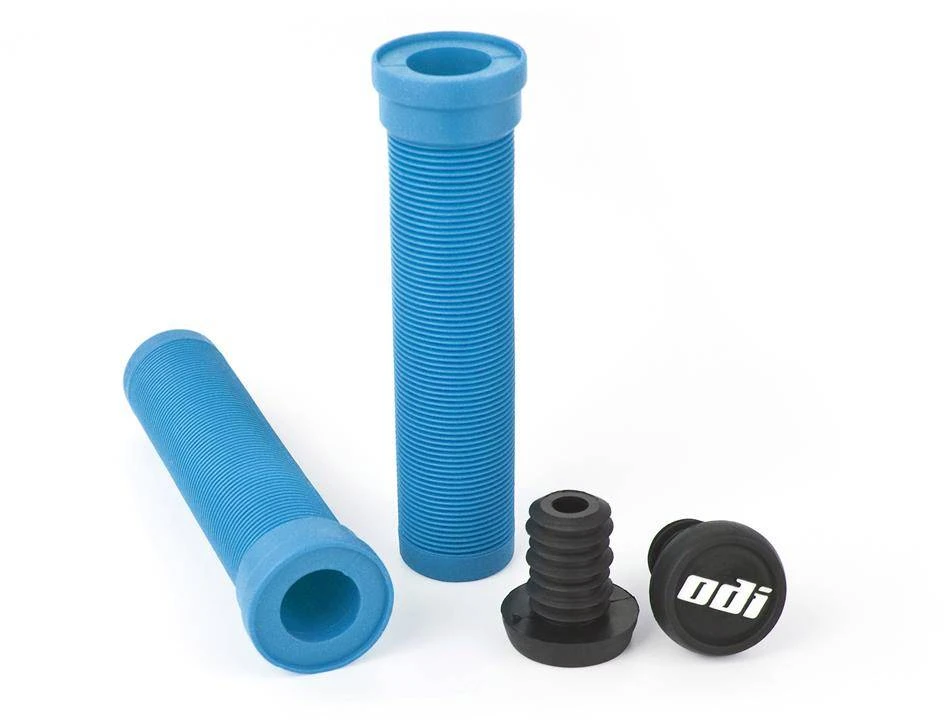 ODI BMX Longneck SLX be flanšų šviesiai mėlynos rankenos160mm šviesiai mėlynos spalvos