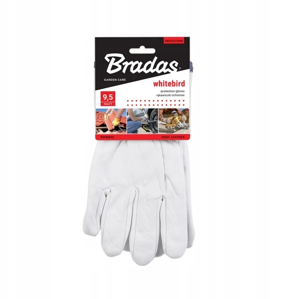 Odinės apsauginės pirštinės su lipdukais RWWB105