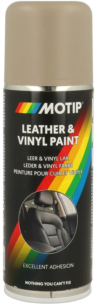 MOTIP smėlio spalvos dažai odai ir vinilui 200ml