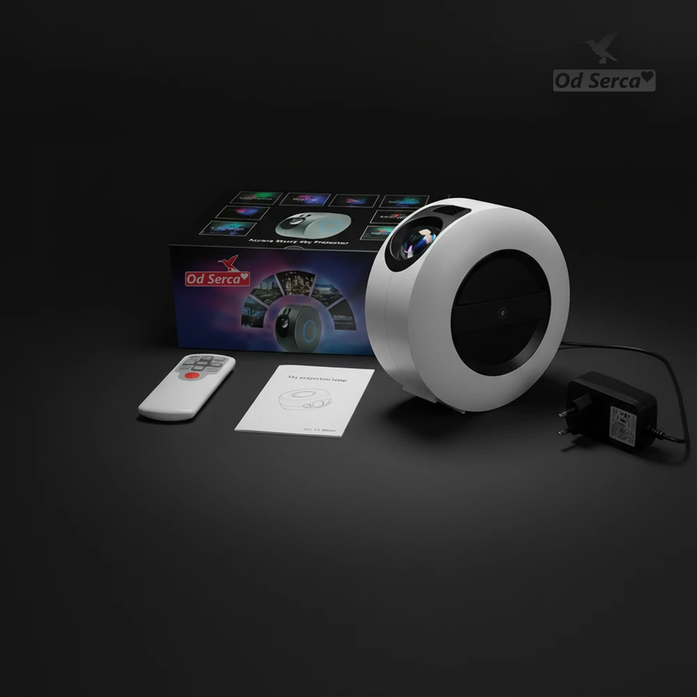 OdSerca ŽVAIGŽDĖS PROJEKTORIAUS PROJEKTORIUS PROJEKTORIUS NAKTINIS LEMPAS SKY GALAXY DOVANŲ NUOTOLINIO KONTAKTAS