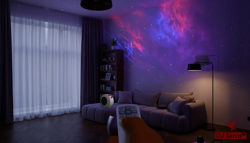 OdSerca ŽVAIGŽDĖS PROJEKTORIAUS PROJEKTORIUS PROJEKTORIUS NAKTINIS LEMPAS SKY GALAXY DOVANŲ NUOTOLINIO KONTAKTAS