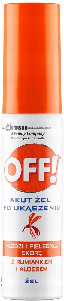 OFF AKUT BITE GELIS SU ramunėlėmis IR ALAVIJU 25ml