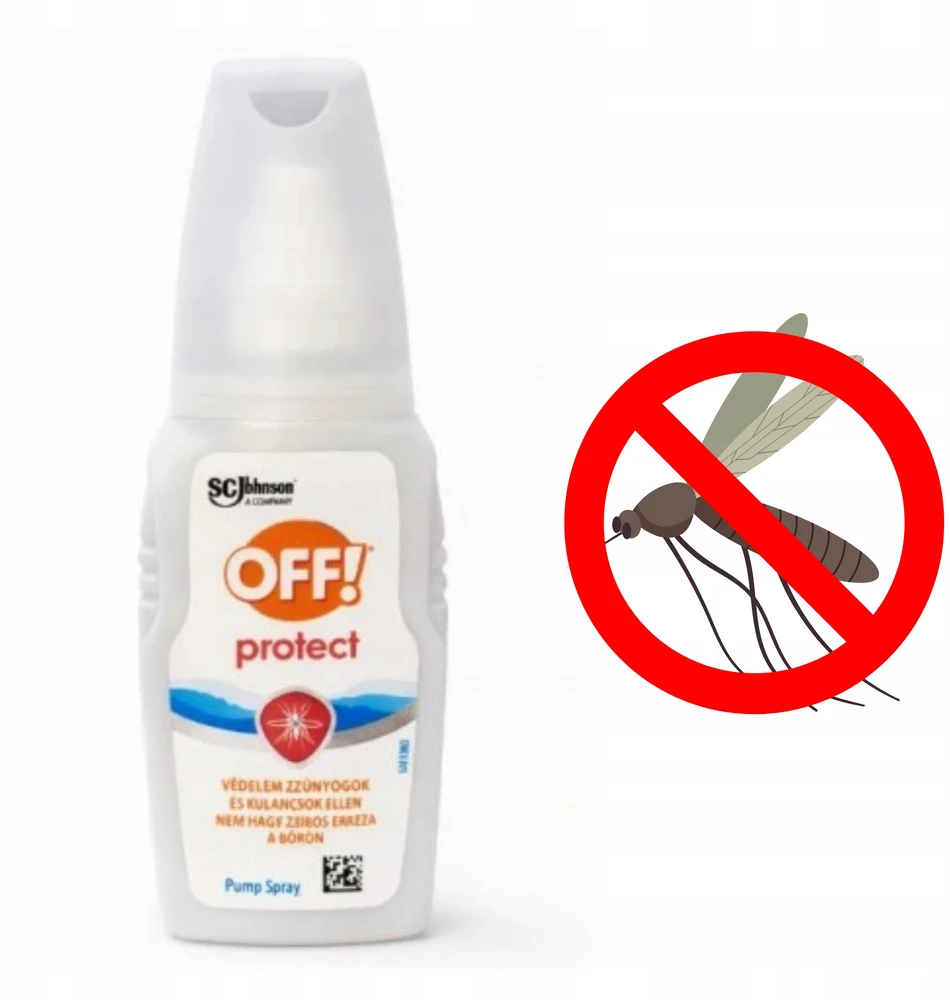 Off Protect efektyvi apsauga nuo uodų ir erkių purškiklis 100ml