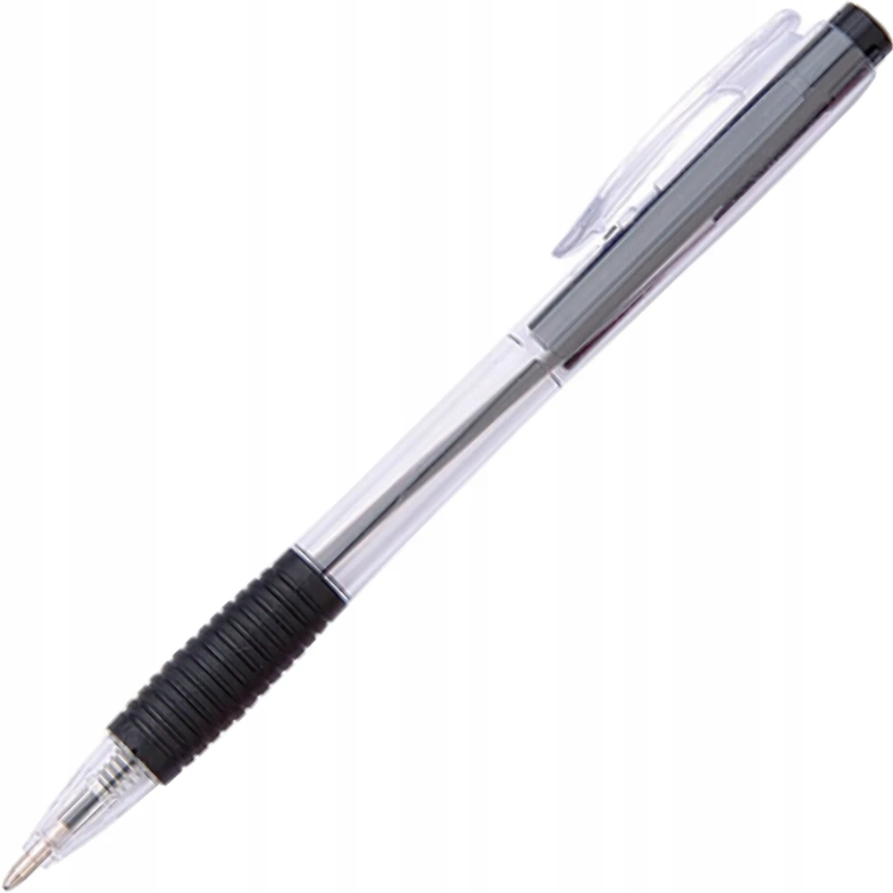 Office Products Automatinis juodas rašiklis, 0,5 mm, vandeniui atsparus