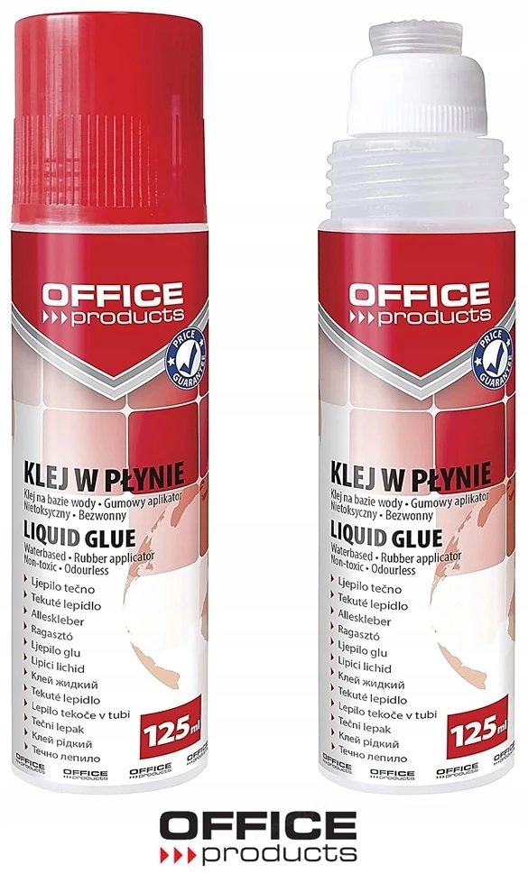 Office Products Skysti biuro klijai skaidrūs 125ml - Biuro klijai