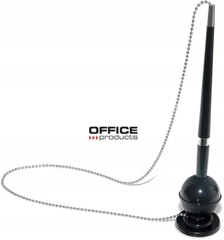 Office Products Stovintis rašiklis su grandinėle, lipniu pagrindu