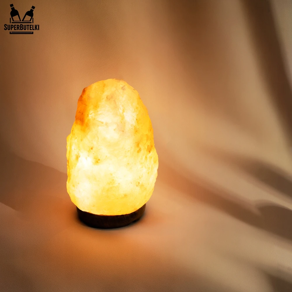 Ogrody Solne LAMPA SOLNA 2-3kg lampka NOCNA sól himalajska JONIZATOR naturalna su soli
