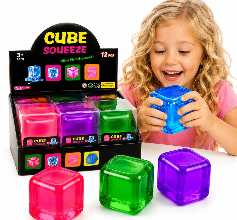 Okami 13 Squishy antistresinių kukulių Squishy kubelių rinkinys meškiuko sūrio sviesto