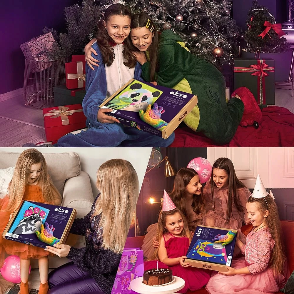 „OKTO 3D ARTISTIC KIT“ „pasidaryk pats“ modeliavimas ir tapyba „Pelėda“