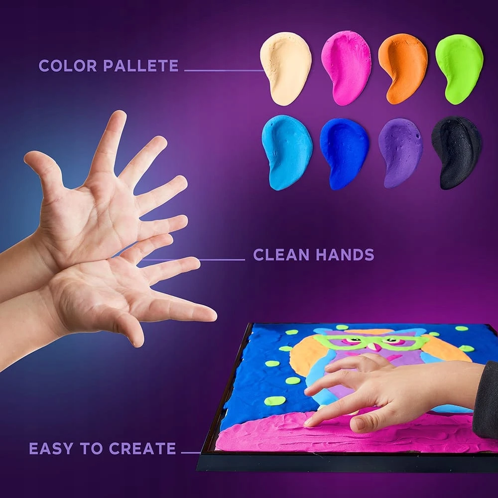 „OKTO 3D ARTISTIC KIT“ „pasidaryk pats“ modeliavimas ir tapyba „Pelėda“