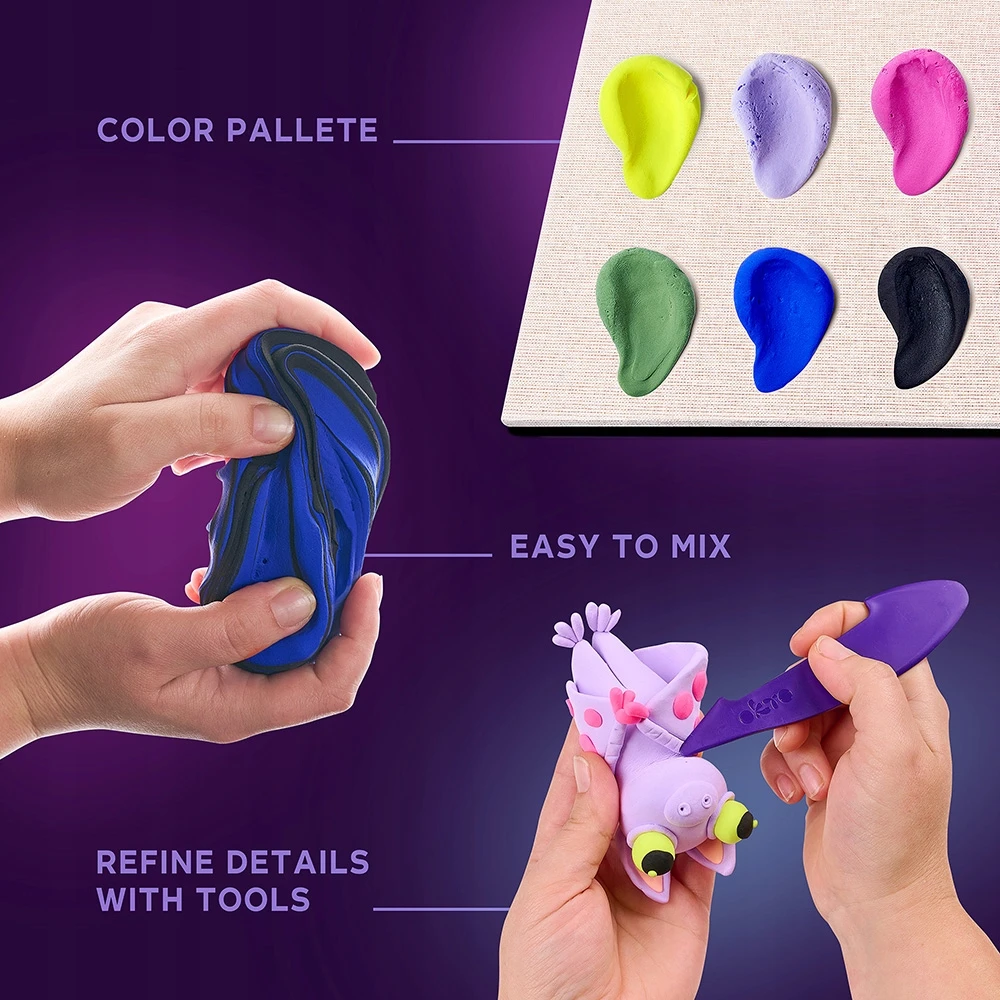 OKTO ARTISTIC KIT 3D DIY modeliavimas ir tapyba „Maži pasauliai“