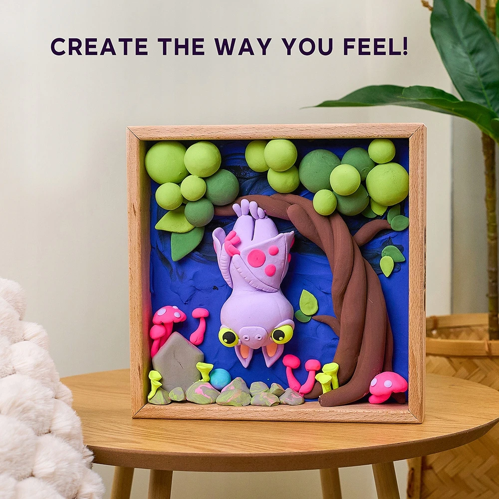 OKTO ARTISTIC KIT 3D DIY modeliavimas ir tapyba „Maži pasauliai“
