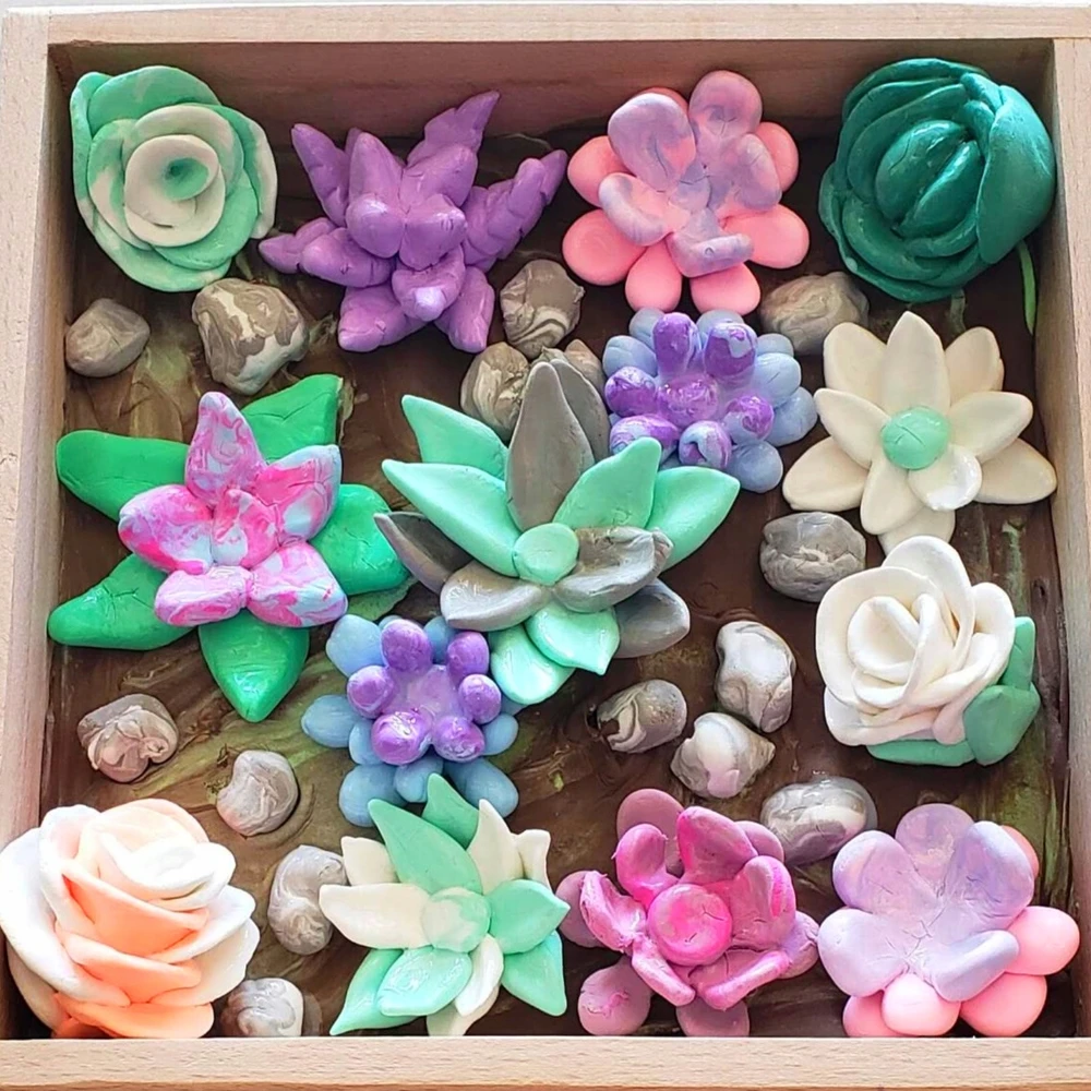 Plastilinas Okto SUCCULENTS TENDERNESS ETC10010