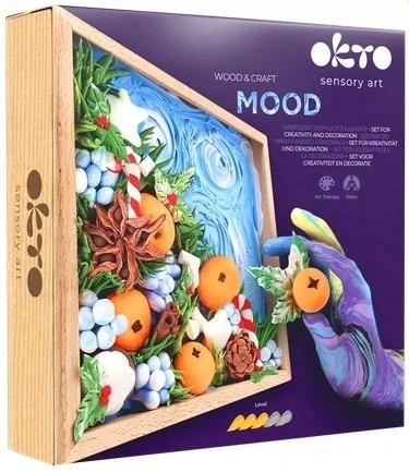 Okto Creative ART KIT 7 metų vaikui Succulents Diy Playdough