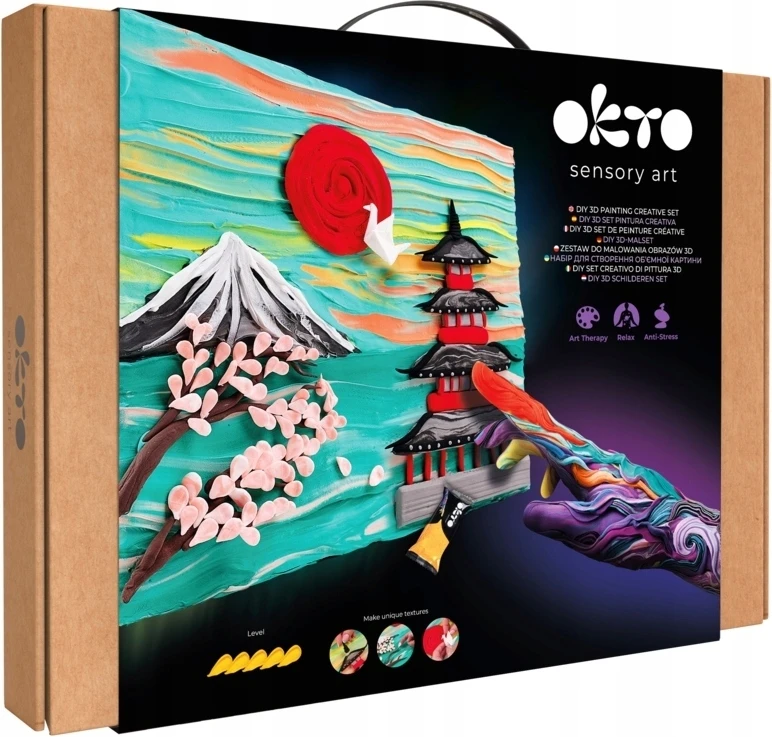 Okto Japonijos 3D modeliavimo kūrybinis rinkinys