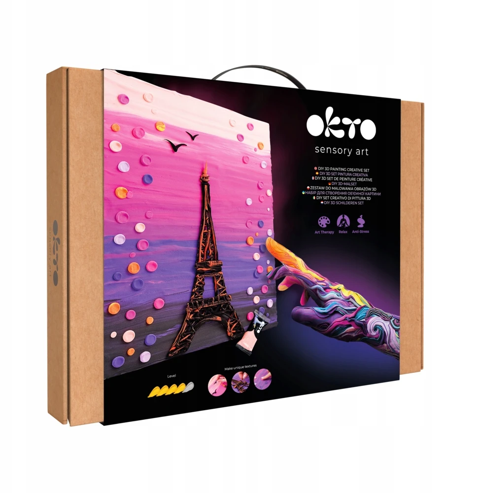 Okto Rinkinys kreatywny do modelowania 3D Paris