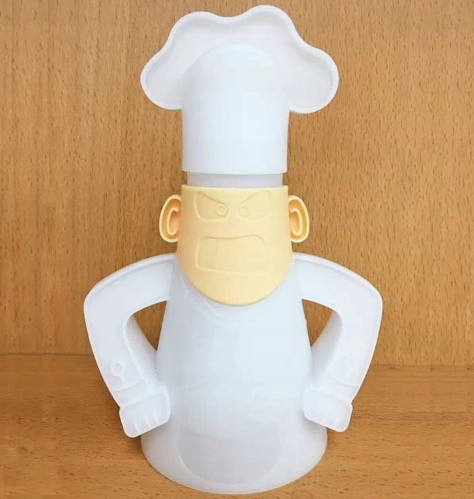Oldman MIKROBANGŲ KROSNELĖS VALYMO PRIEMONĖ MIKROBANGŲ KROSNELĖ MIKROBANGŲ ŠEFAS 16cm