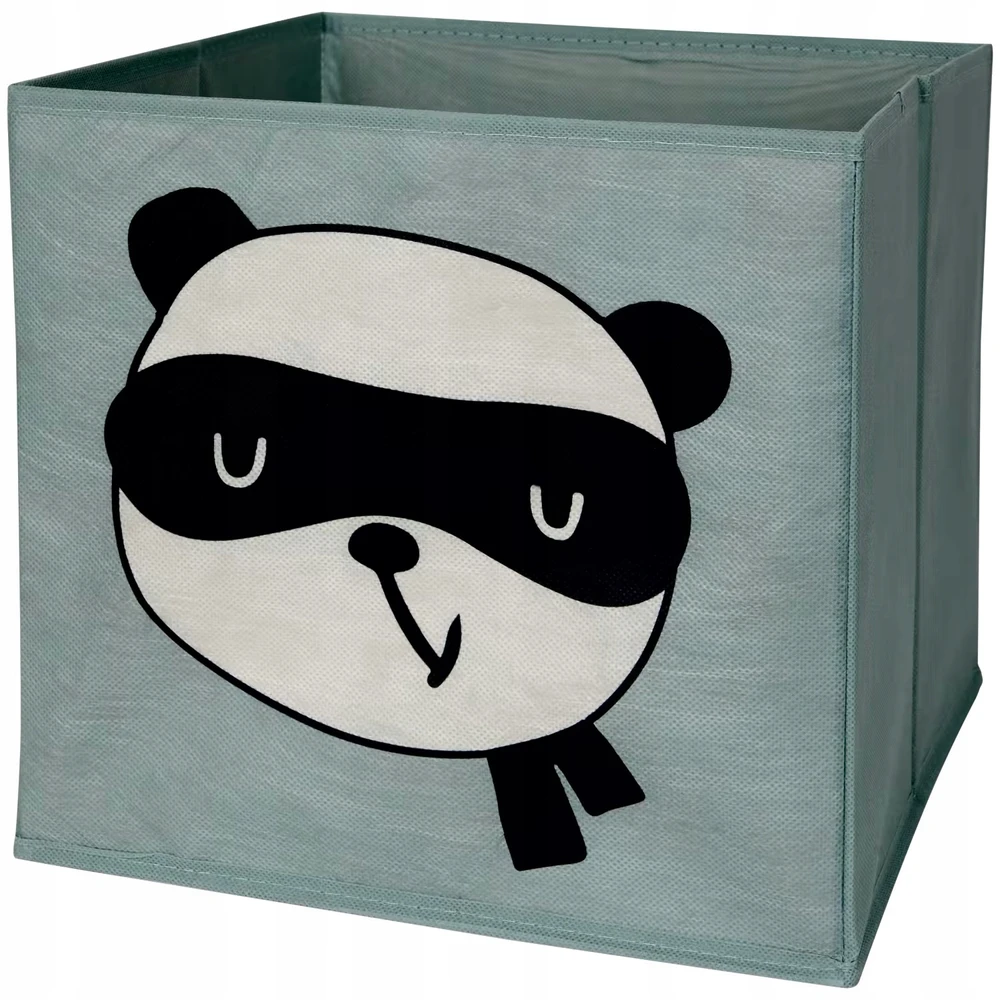 Oldman POJEMNIK KOSZ ZABAWKI ORGANIZER PUDEŁKO sulankstomas kufer PANDA 32x30x30 cm