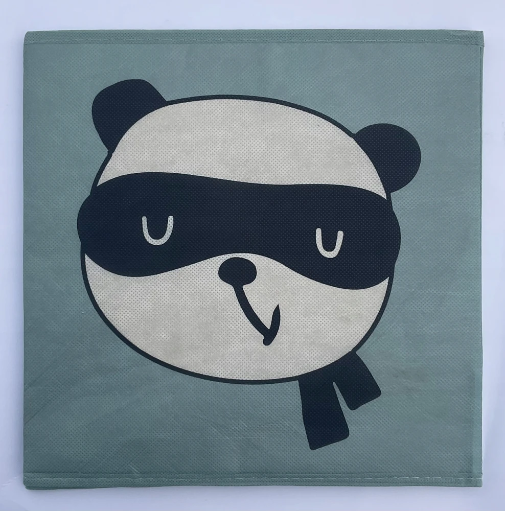 Oldman POJEMNIK KOSZ ZABAWKI ORGANIZER PUDEŁKO sulankstomas kufer PANDA 32x30x30 cm