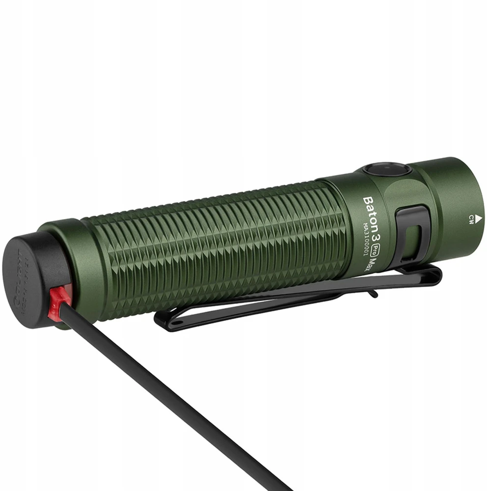 Olight Baton 3 Pro Max žibintuvėlis, 2500 lm, Od Žalias