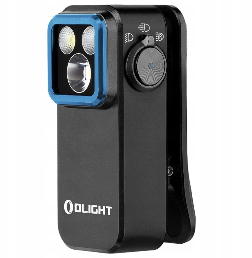 Olight Oclip Pro 500 lm įkraunamas taktinis daugiafunkcinis EDC žibintuvėlis