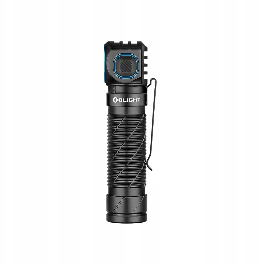 Olight Perun 3 juodas EDC žibintas ir kampinis žibintuvėlis su 3000 liumenų galva