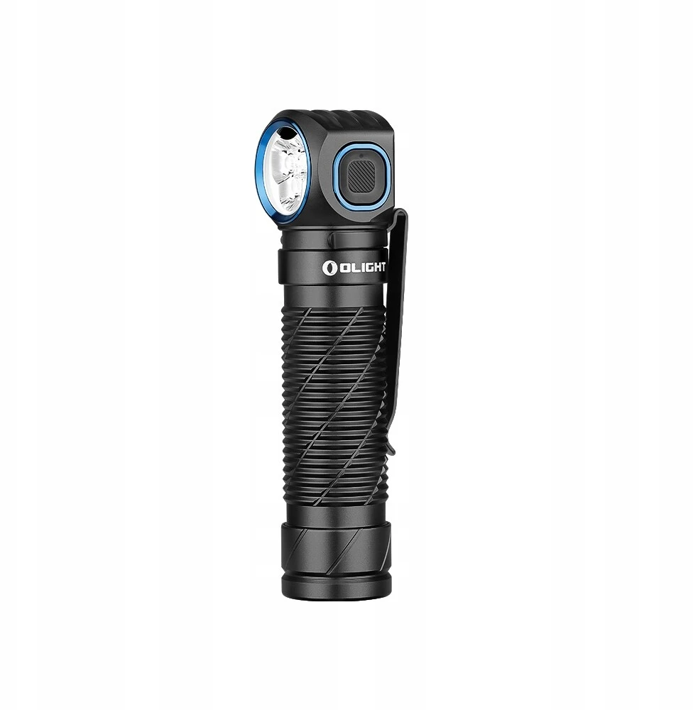 Olight Perun 3 juodas EDC žibintas ir kampinis žibintuvėlis su 3000 liumenų galva