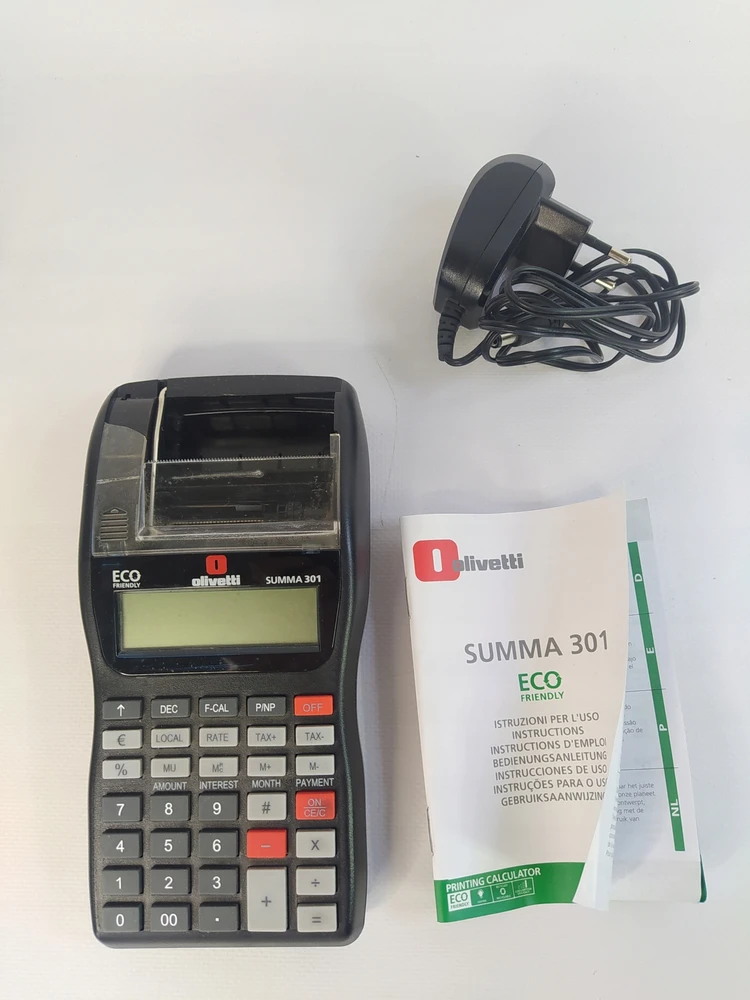 OLIVETTI Summa 301 półprofesjonalny kalkulator su drukarką