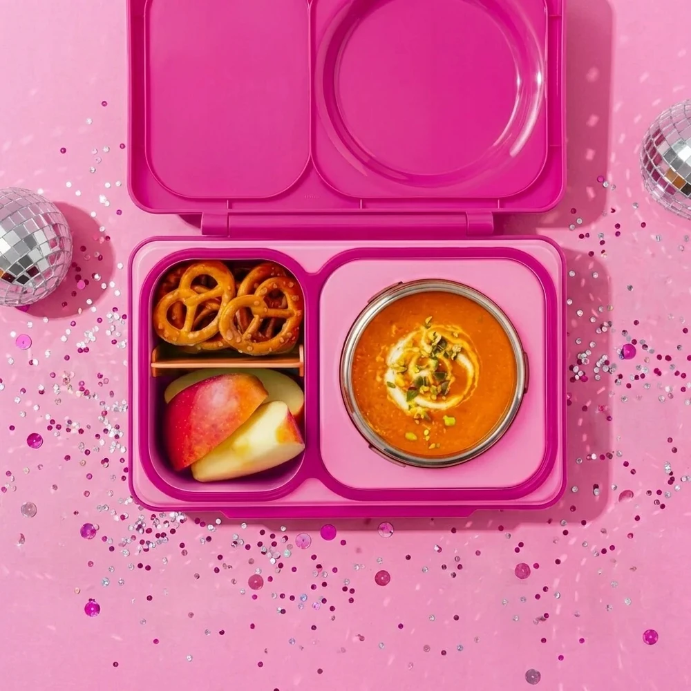 OMIE OMIEBOX UP lunch box su termosem, Pop Rožinė