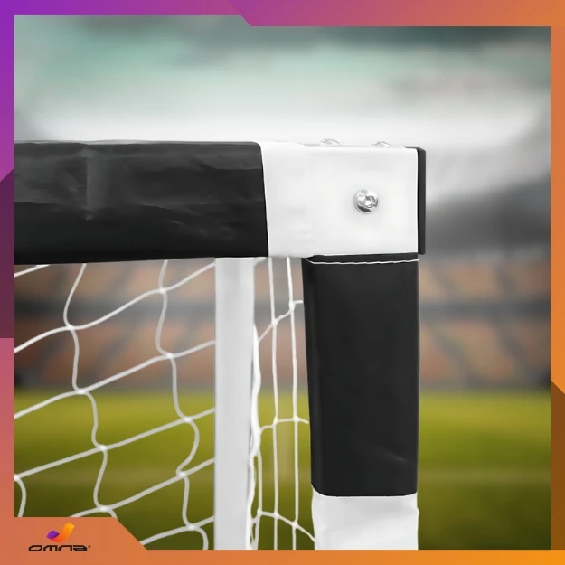 Omna Futbolo vartai vaikams 300x200 nešiojami metaliniai 3x2m