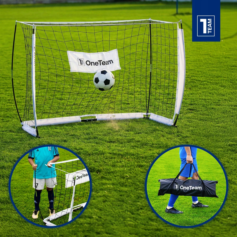OneTeam Flex Square futbolo vartai 120x80 cm