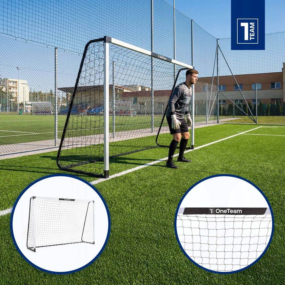 OneTeam futbolo vartai - 300 x 200 x 90 cm