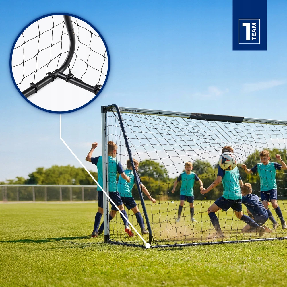 OneTeam futbolo vartai 300x160x90 cm