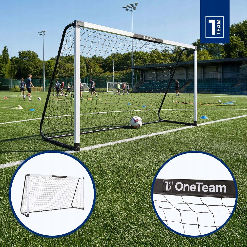 OneTeam futbolo vartai 300x160x90 cm