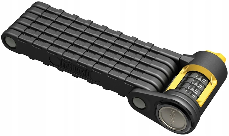 Onguard 8115 sulankstoma dviračio spyna su kodu, 88,5 cm