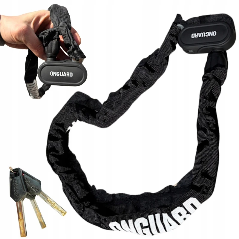 Onguard Fastlock 8284 Grandininė Spyna Dviračiui 90cm