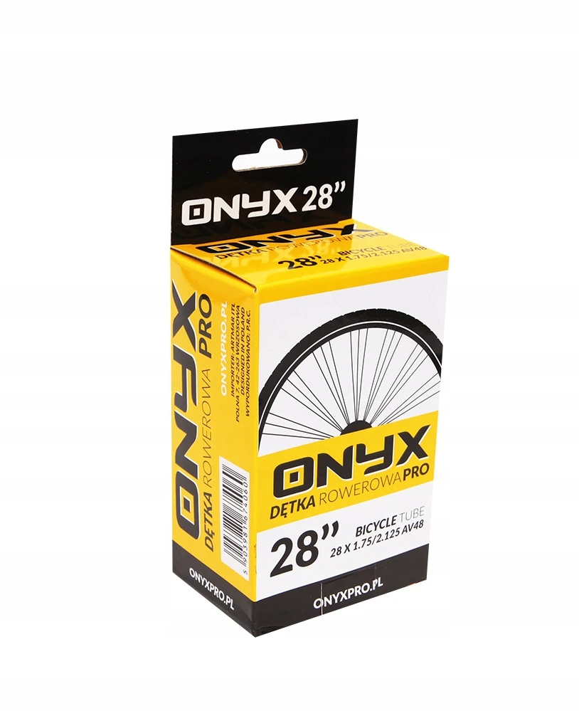 Onyx dviračio kameros 28x1,75/2,125 AV 48mm automobilio ONYX dėžė