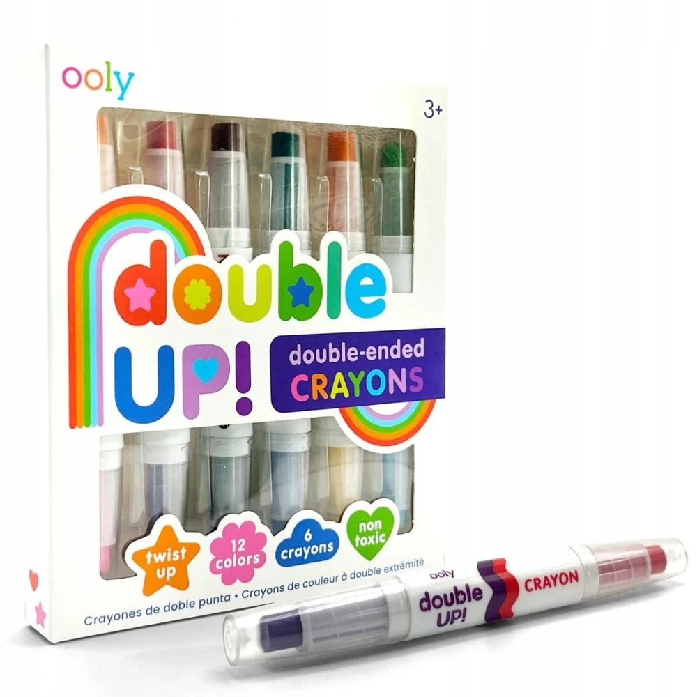 Ooly "double Up" Dvišalės Kreidelės - 24 Spalvos