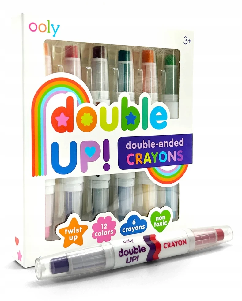 Ooly "double Up" Dvišalės Kreidelės - 24 Spalvos