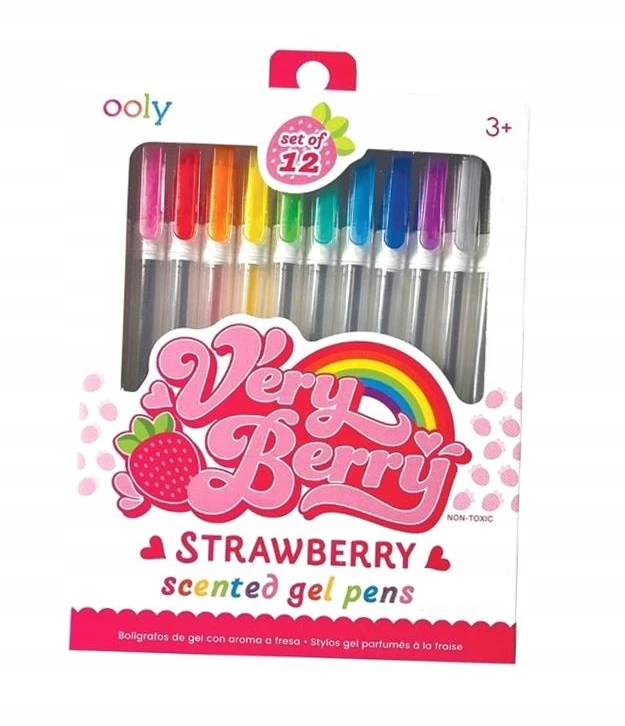 Ooly "very Berry" kvapnūs geliniai rašikliai, 12 vnt.
