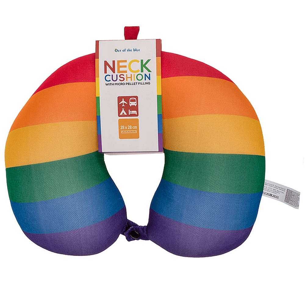 Ootb Kaklo kelioninė pagalvė Rainbow, įvairių spalvų