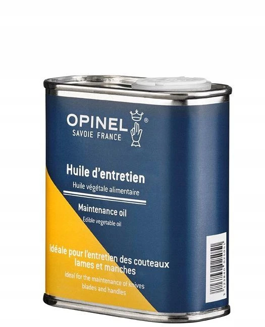 Opinel aliejus peilių priežiūrai, šveicariškų peilių, multįrankių, makačių ir katanų plienui [002505]